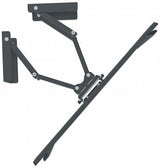 Manhattan 461214 soporte para pantalla plana 160 cm (63") Pared Negro, 200 x 200 mm, 800 x 400 mm