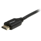 StarTech.com Cable de 2m HDMI 2.0 Certificado Premium con Ethernet - HDMI de Alta Velocidad Ultra HD de 4K a 60Hz HDR10 - para Monitores o TV UHD Cable 2 m HDMI tipo A (Estándar) HDMI tipo A (Estándar) Macho