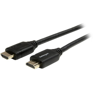 StarTech.com Cable de 2m HDMI 2.0 Certificado Premium con Ethernet - HDMI de Alta Velocidad Ultra HD de 4K a 60Hz HDR10 - para Monitores o TV UHD Cable 2 m HDMI tipo A (Estándar) HDMI tipo A (Estándar) Macho