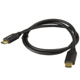 StarTech.com Cable de 1m HDMI 2.0 Certificado Premium con Ethernet - HDMI de Alta Velocidad Ultra HD de 4K a 60Hz HDR10 - para Monitores o TV UHD Cable 1 m HDMI tipo A (Estándar) HDMI tipo A (Estándar) Macho