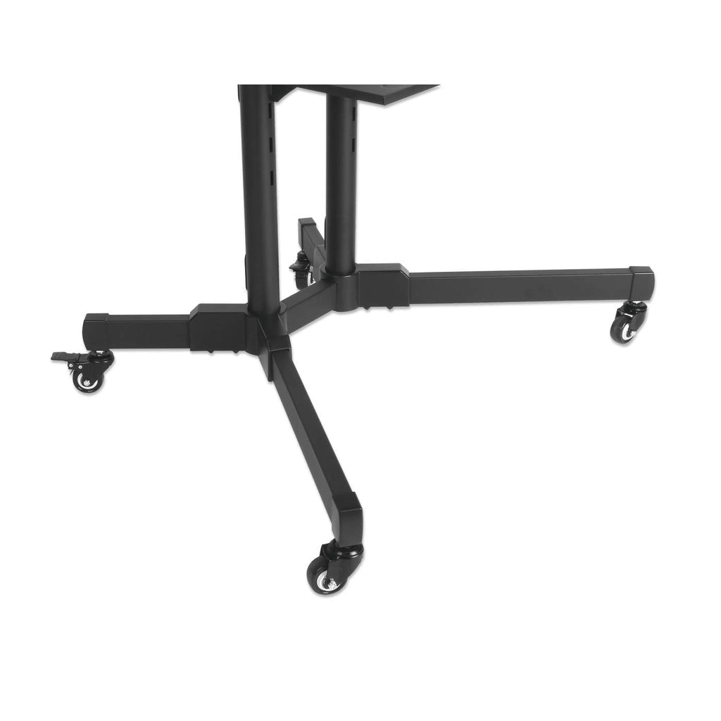 Manhattan Soporte con carrito para TV/monitores, pantallas 37"–65", Compatibilidad VESA: de 200x200 a 600x400 mm (verifi