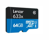 MEMORIA MICROSDXC 64GB 633X, UHS-I CLASE