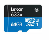 MEMORIA MICROSDXC 64GB 633X, UHS-I CLASE
