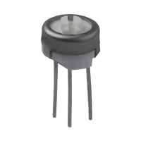 Syscom 3329H-204-ND interruptor para potenciómetro eléctrico Negro 200000 Ω