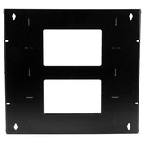 StarTech.com Rack de Servidores Abierto de 8U de Pared - de 2 Columnas - con Estante Integrado - de Profundidad Ajustabl