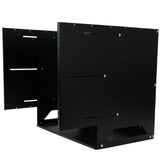 StarTech.com Rack de Servidores Abierto de 8U de Pared - de 2 Columnas - con Estante Integrado - de Profundidad Ajustabl