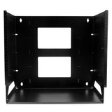 StarTech.com Rack de Servidores Abierto de 8U de Pared - de 2 Columnas - con Estante Integrado - de Profundidad Ajustabl