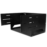 StarTech.com Rack de Servidores Abierto de 4U de Pared - de 2 Columnas - con Estante Integrado - de Profundidad Ajustabl