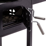Char-Broil 580 Parrilla Isla de cocina Carbón (combustible) Negro
