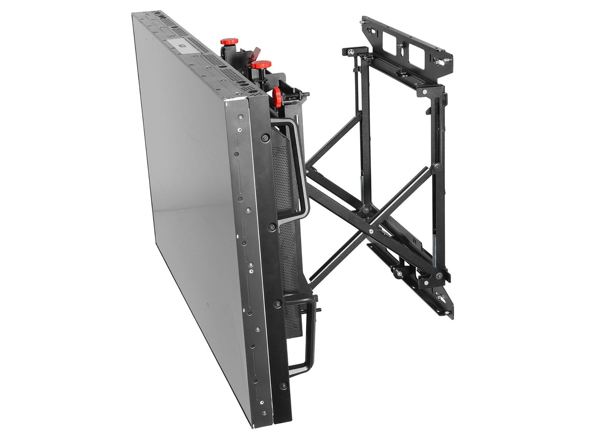 Soporte Peerless universal abatible para videowall pantallas de 46" 60" liberacion por presion