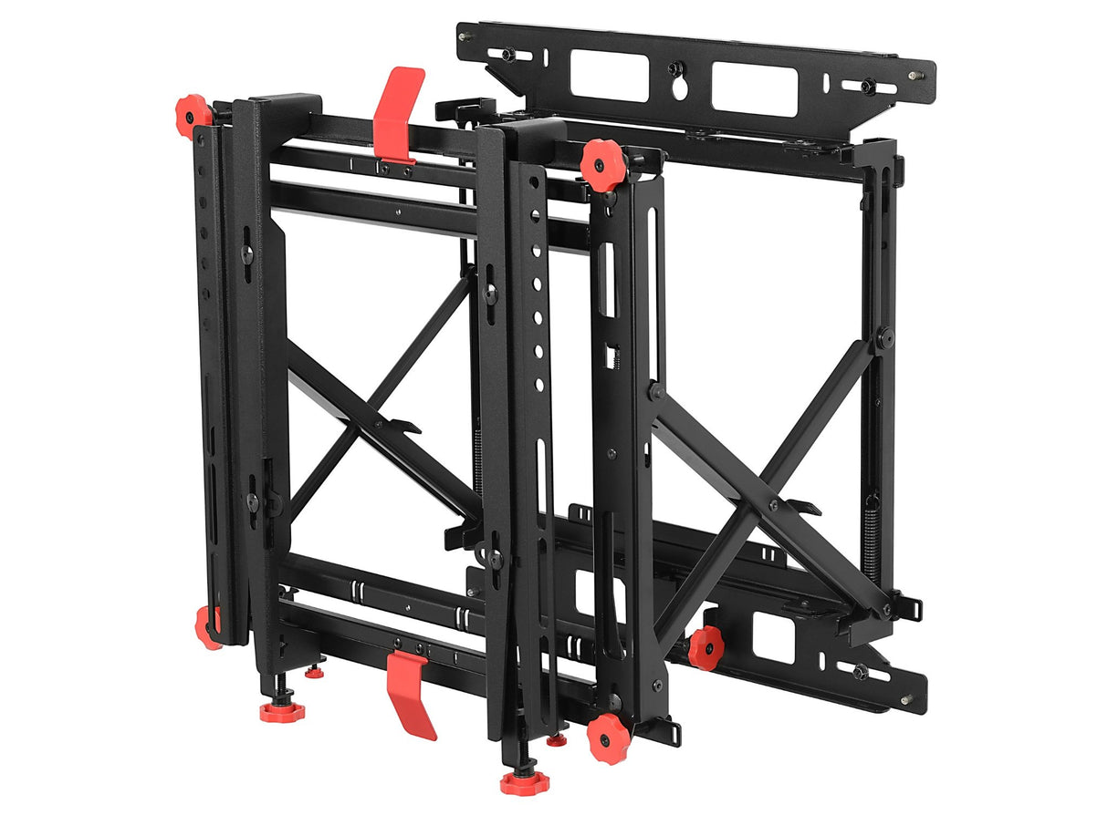 Soporte Peerless universal abatible para videowall pantallas de 46" 60" liberacion por presion