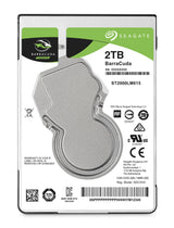 Seagate Barracuda 2.5" disco duro interno 2 TB 5400 RPM 128 MB 2.5" Serial ATA III 140 MiB/s