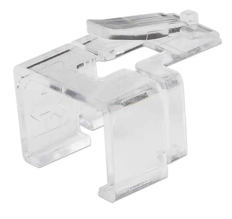 PLUG RJ45 INTELLINET  CLIP REPUESTO BLANCO 50 PZAS
