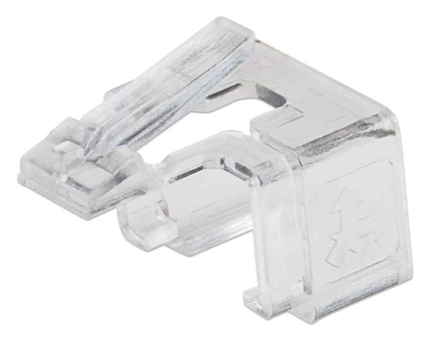 PLUG RJ45 INTELLINET  CLIP REPUESTO BLANCO 50 PZAS