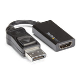StarTech.com Adaptador Conversor DisplayPort a HDMI - 4K 60Hz Cable Derecho Derecho 0,215 m DisplayPort