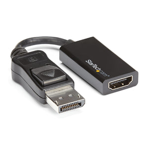 StarTech.com Adaptador Conversor DisplayPort a HDMI - 4K 60Hz Cable Derecho Derecho 0,215 m DisplayPort
