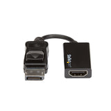 StarTech.com Adaptador Conversor DisplayPort a HDMI - 4K 60Hz Cable Derecho Derecho 0,215 m DisplayPort
