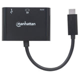 Manhattan Docking Station HDMI Convertidor USB Tipo-C Laptop 1 1 USB tipo A, USB Tipo C Si