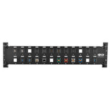 Tripp Lite N062-024-KJ Panel de Conexiones sin Blindaje RJ45 Keystone / Multimedia de 24 Puertos de 