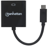 Manhattan Convertidor USB-C a HDMI adaptadores gráficos usb USB Tipo C Macho Derecho 3.2 Gen 1 (3.1 Gen 1)