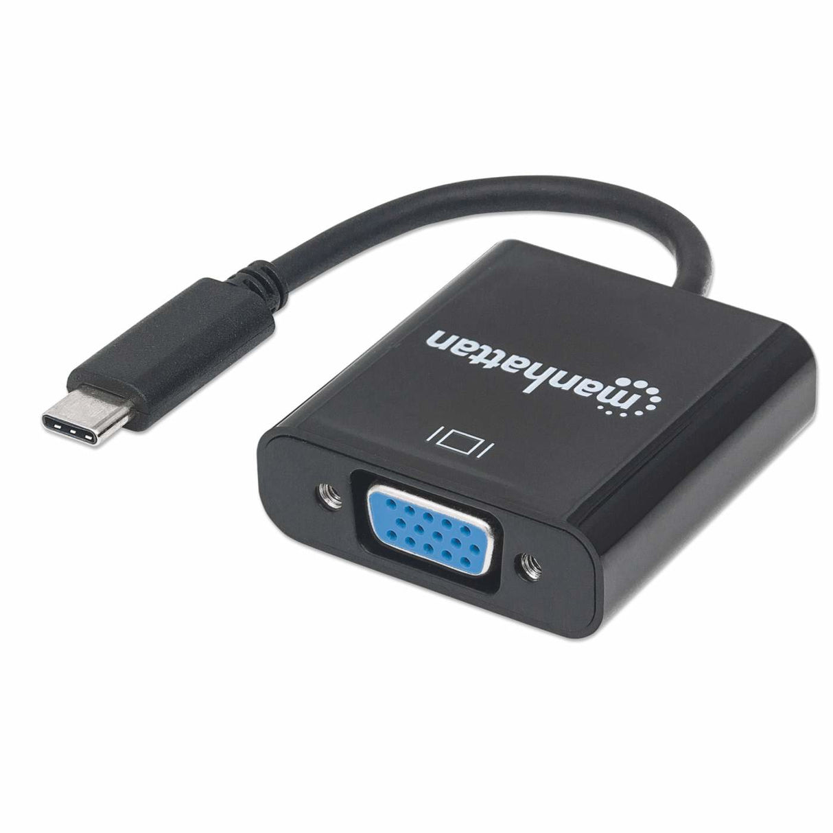Manhattan Convertidor USB-C a VGA adaptadores gráficos usb USB Tipo C Macho Derecho 3.2 Gen 1 (3.1 Gen 1)