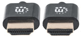 Manhattan Cable HDMI super delgado de alta velocidad con Ethernet, HDMI Tipo A (Estándar), HDMI Tipo A (Estándar), 18 Gbit/s