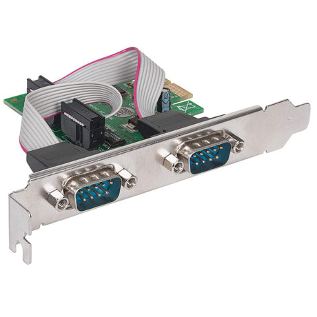 Manhattan Tarjeta Serial PCI Express tarjetas y adaptadores de interfaz PCIe De serie 2 Si