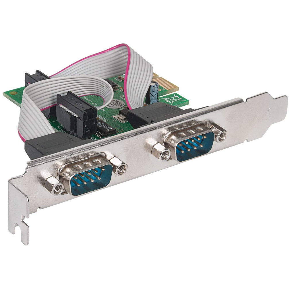 Manhattan Tarjeta Serial PCI Express tarjetas y adaptadores de interfaz PCIe De serie 2 Si