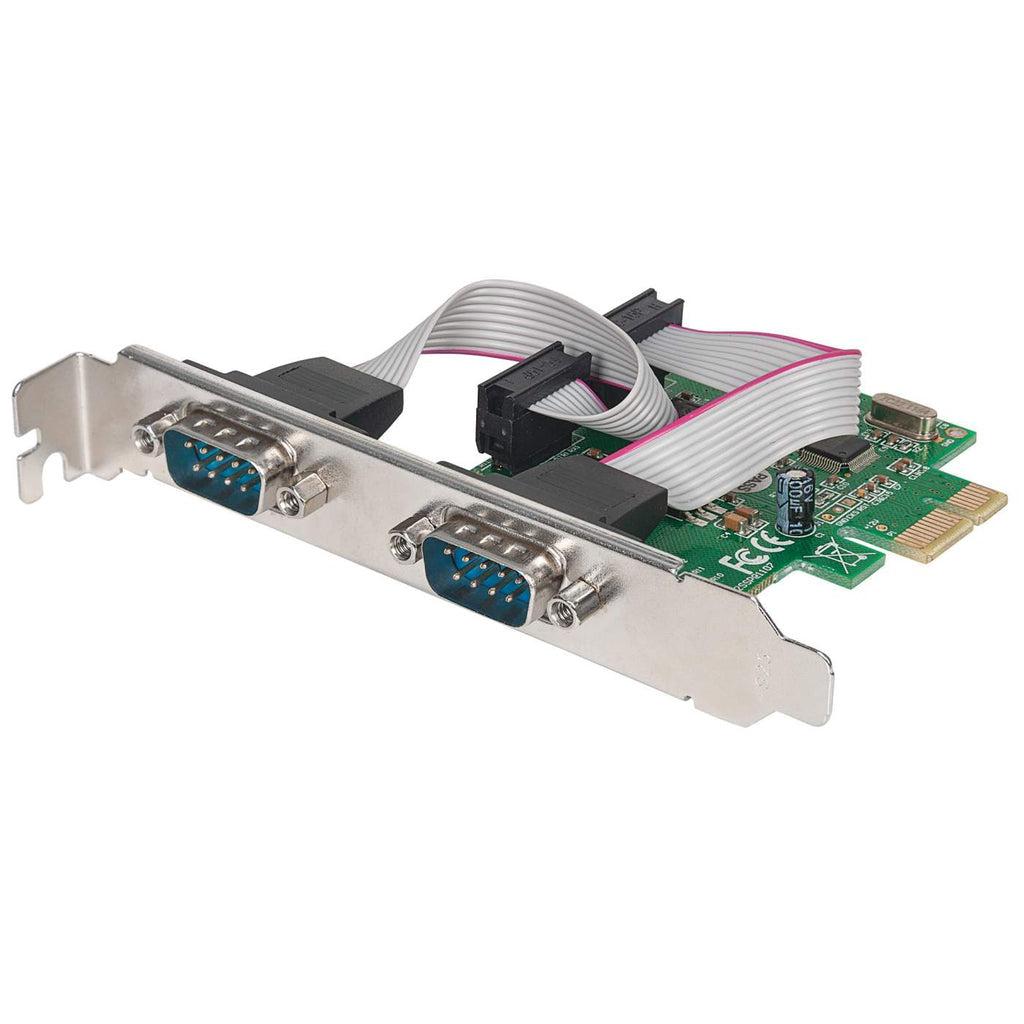 Manhattan Tarjeta Serial PCI Express tarjetas y adaptadores de interfaz PCIe De serie 2 Si