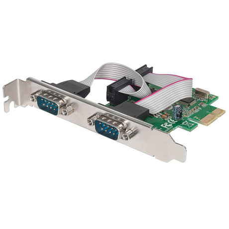 Manhattan Tarjeta Serial PCI Express tarjetas y adaptadores de interfaz PCIe De serie 2 Si