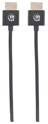 Manhattan Cable HDMI super delgado de alta velocidad con Ethernet Cable 3 m HDMI tipo A (Estándar) HDMI tipo A (Estándar) Macho