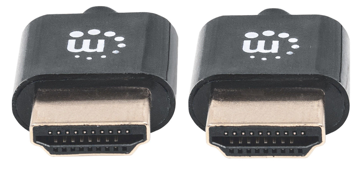 Manhattan Cable HDMI super delgado de alta velocidad con Ethernet Cable 3 m HDMI tipo A (Estándar) HDMI tipo A (Estándar) Macho