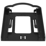 StarTech.com Bracket de Montaje para Discos Duros / SSD de 2,5" en Bahías de 3,5 Pulgadas - Instalación sin Herramientas - Bracket Adaptador de Unidad de 2,5" a Bahía de 3,5" paneles accesorios para ordenadores 8,89 cm (3.5") Panel de instalación Negro 1