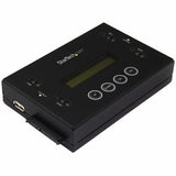 StarTech.com Clonador y Borrador Independiente 1:1 para Memorias USB y Unidades de Disco Duro y SSD SATA - con Pantalla 