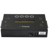 StarTech.com Clonador y Borrador Independiente 1:1 para Memorias USB y Unidades de Disco Duro y SSD SATA - con Pantalla 