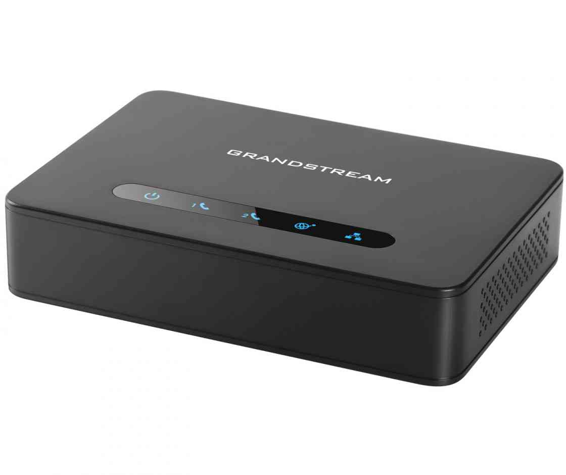 Grandstream Networks HT812 adaptador de telefonía VoIP, iLBC, G.711, G.723.1
