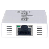 Manhattan Hub de 3 puertos USB 3.0 con Adaptador Gigabit Ethernet Laptop USB 3.2 Gen 1 (3.1 Gen 1) Type-A 3 1 Blanco