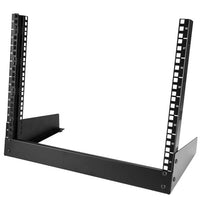 StarTech.com Rack de Sobremesa de 8U de 2 Columnas - Armario Rack de Servidores con Marco Abierto Armarios Rack 8U Rack