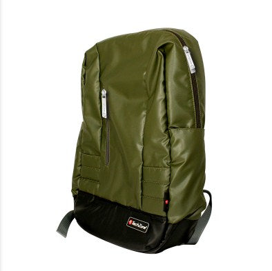 TechZone TZ16LBP23 mochila Negro, Verde Nylon, Compartimento del portátil