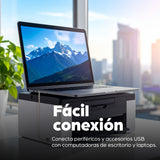 Manhattan Cable de Extensión Activa USB de Alta Velocidad Cable USB 2.0 USB A USB B Macho/Macho