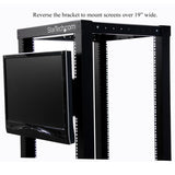 StarTech.com Bracket Soporte Montura para Monitores VESA LCD en Rack Armario de 19" Pulgadas Accesorios para rack S