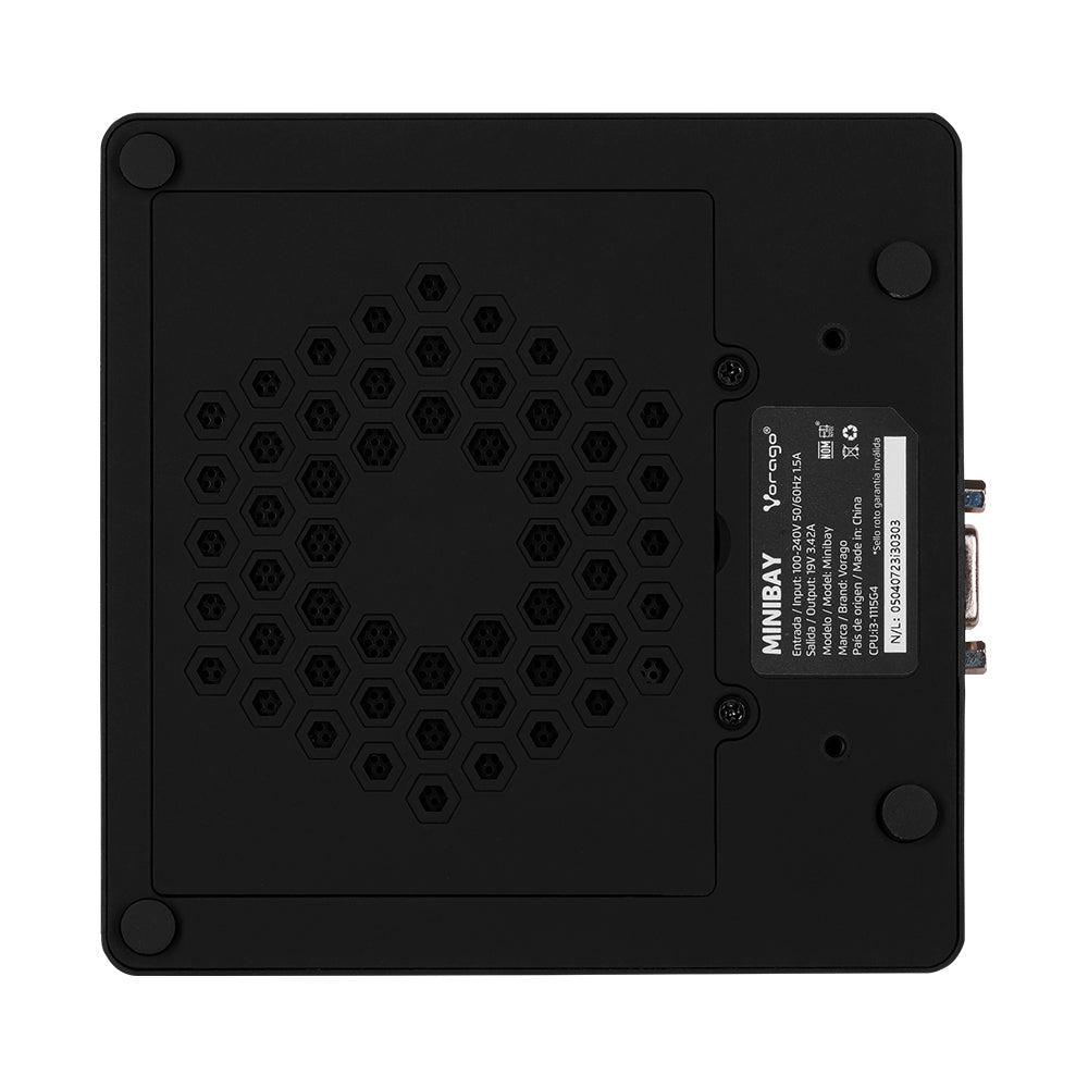 Vorago MiniBay Intel® Core™ i5 i5-1135G7 8 GB DDR4-SDRAM 512 GB SSD Windows 11 Mini PC Negro