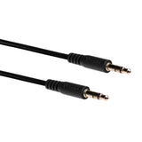 Vorago CAB-A01B cable de audio 1 m 3,5mm Negro