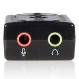 StarTech.com Tarjeta de Sonido 7,1 Virtual USB Externa Adaptador Conversor Tarjetas de audio No 7.1 canales USB