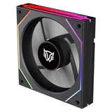 Balam Rush BR-942362 sistema de refrigeración de computadora Gabinete de la computadora Ventilador 12 cm Negro