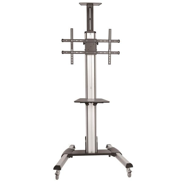 StarTech.com Carro de Transporte para Televisor de 32 a 70 Pulgadas - Carrito AV Móvil Mesa Rodante para TV VESA con Ajuste de un Toque Monitor