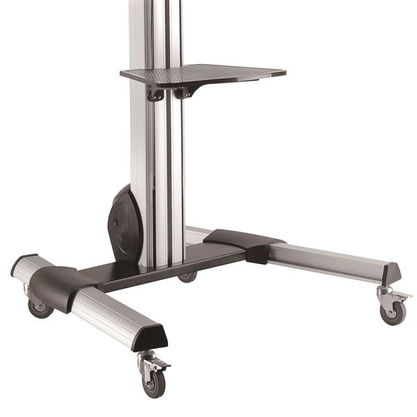 StarTech.com Carro de Transporte para Televisor de 32 a 70 Pulgadas - Carrito AV Móvil Mesa Rodante para TV VESA con Ajuste de un Toque Monitor