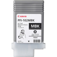 Canon PFI-102MBK Cartucho de Tinta Tinta a base de pigmentos 1 130 ml Original