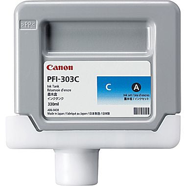 Canon PFI-303C Cartucho de Tinta Impresión por inyección de tinta imagePROGRAF iPF810/815/820/825 1 330 ml