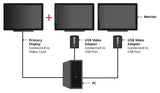 StarTech.com Adaptador de Vídeo Externo USB a VGA - Tarjeta Gráfica Externa Cable - 1440x900 adaptadores gráficos usb USB tipo A Macho 2.0 1